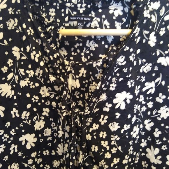 Who What Wear Cotton Swiss Dot Dress size XXL - Picture 3 of 6